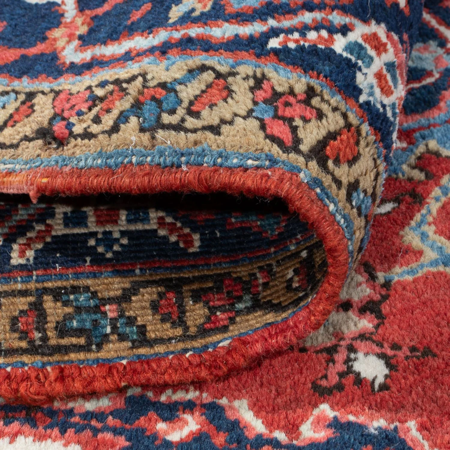 Perserteppich - Nomadic - 185 x 140 cm - rot - Image 4