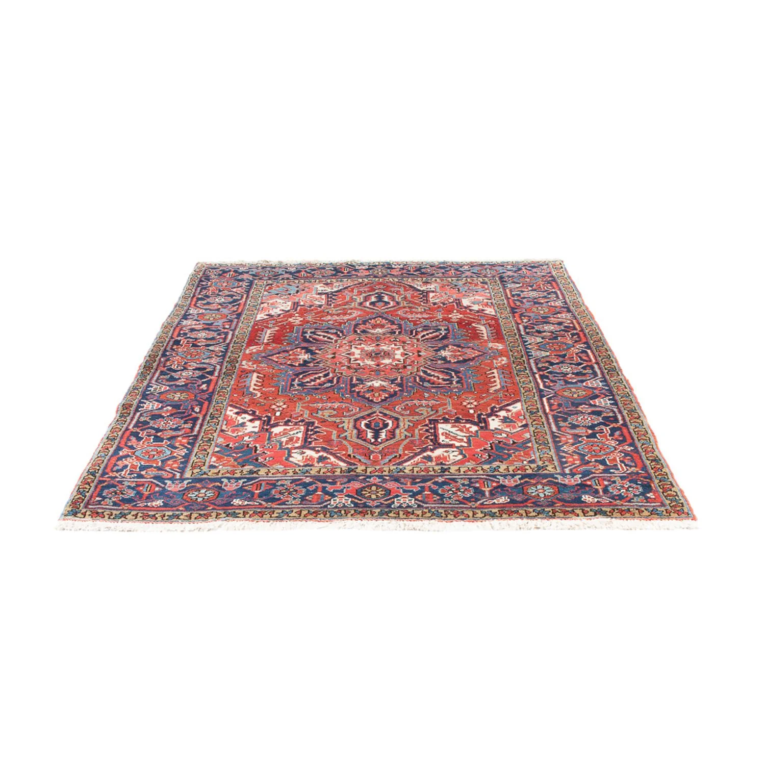 Perserteppich - Nomadic - 185 x 140 cm - rot - Image 5