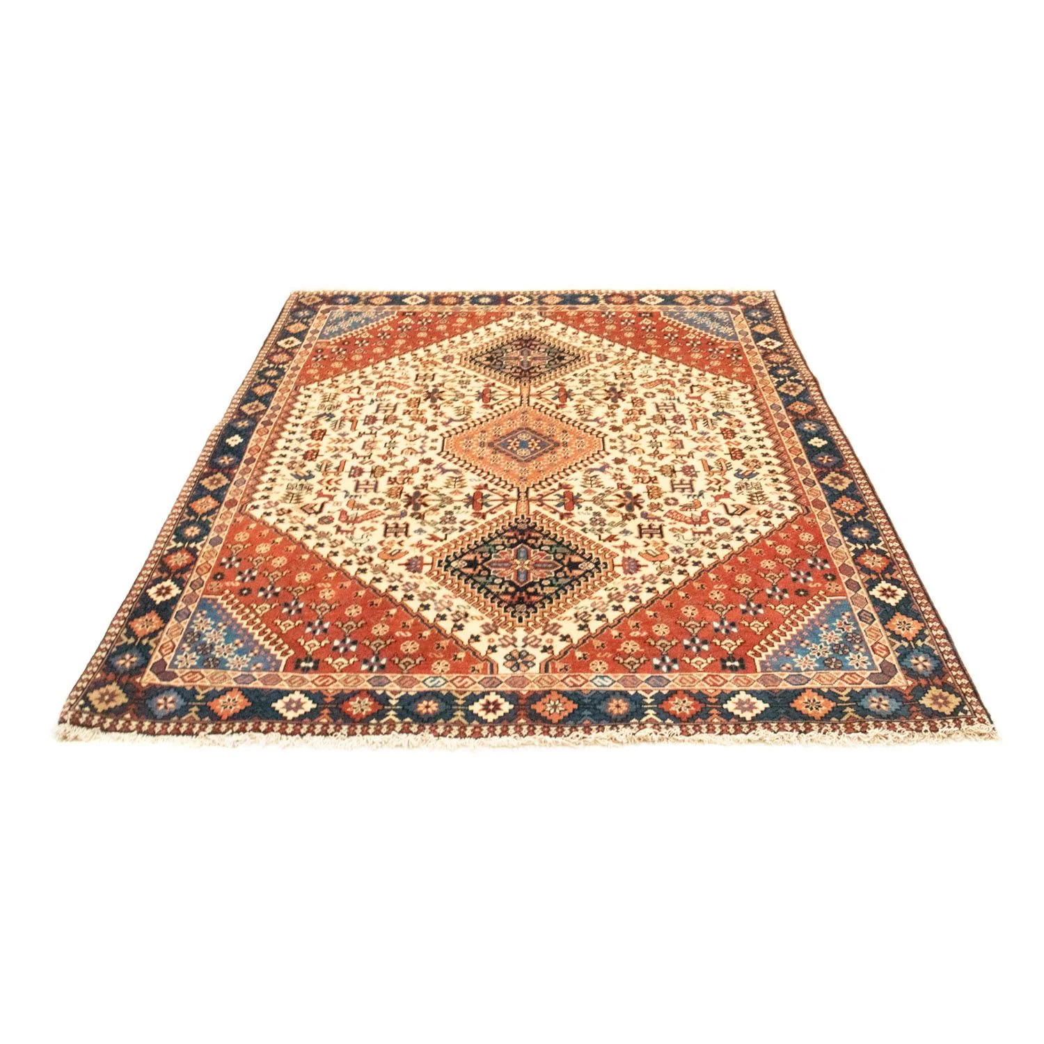 Perserteppich - Nomadic 193 x 150 cm - beige - Image 4