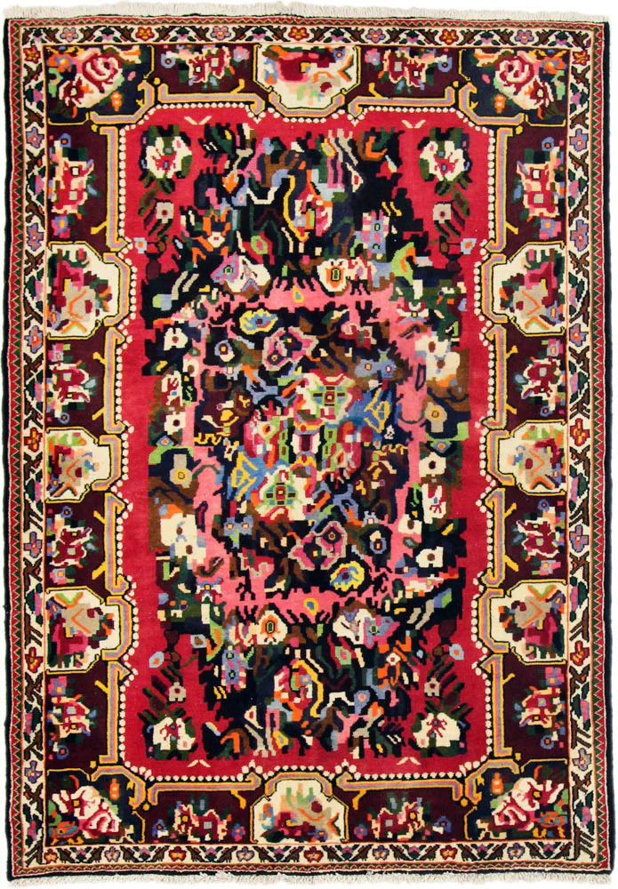 Perserteppich - Nomadic - 195 x 125 cm - mehrfarbig