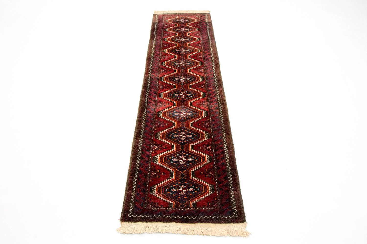 Perserteppich - Nomadic 197 x 52 cm - rot - Image 2