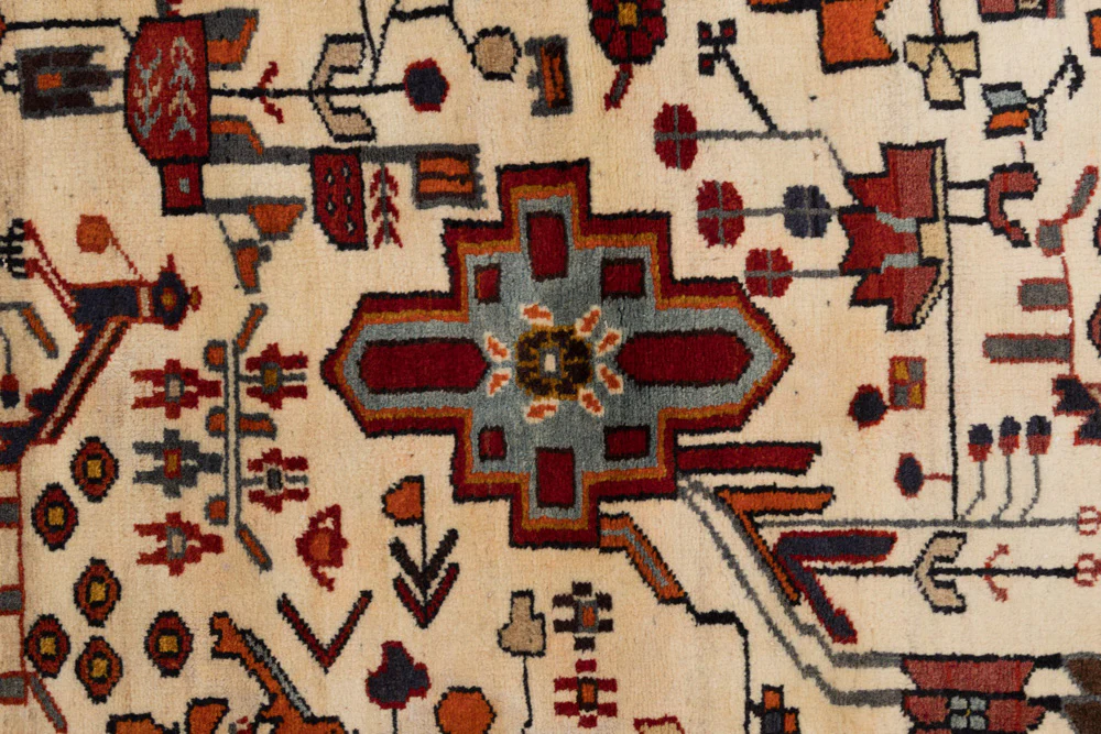 Perserteppich - Nomadic - 200 x 122 cm - beige - Image 8