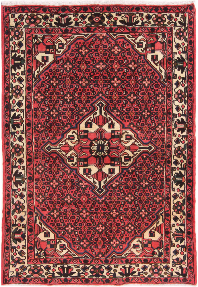 Perserteppich - Nomadic - 200 x 140 cm - rot