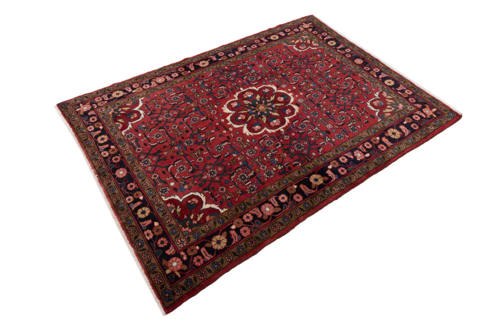 Perserteppich - Nomadic - 200 x 150 cm - dunkelrot - Image 2
