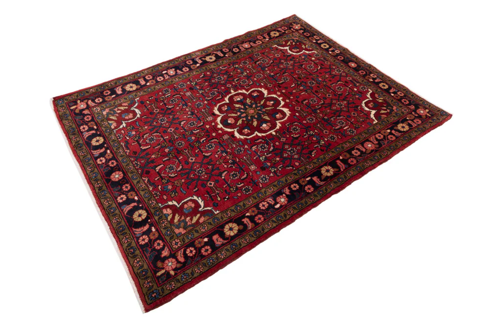 Perserteppich - Nomadic - 200 x 150 cm - dunkelrot - Image 3