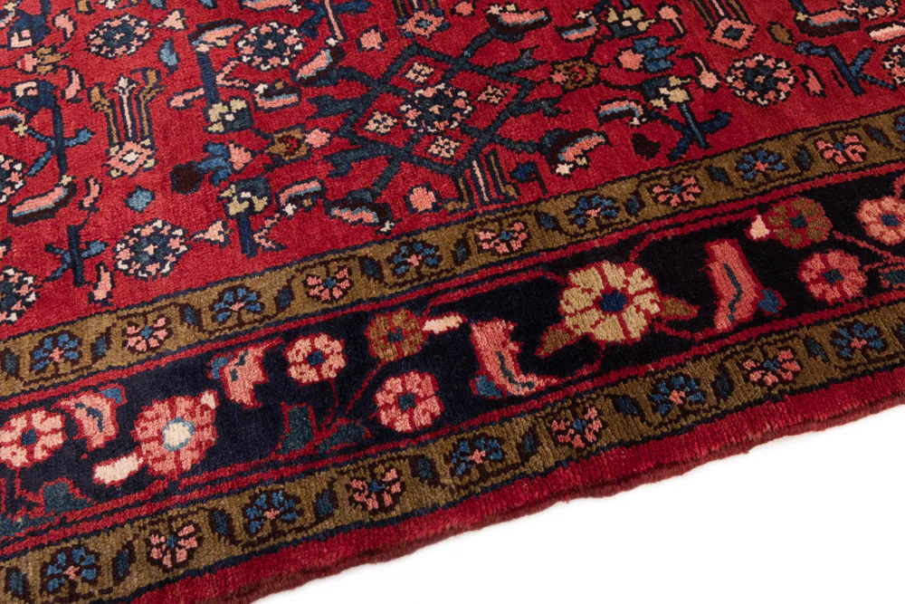 Perserteppich - Nomadic - 200 x 150 cm - dunkelrot - Image 5