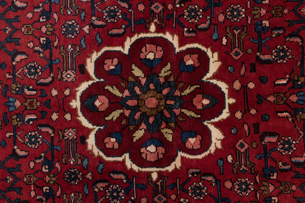 Perserteppich - Nomadic - 200 x 150 cm - dunkelrot - Image 8