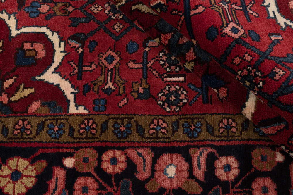 Perserteppich - Nomadic - 200 x 150 cm - dunkelrot - Image 9