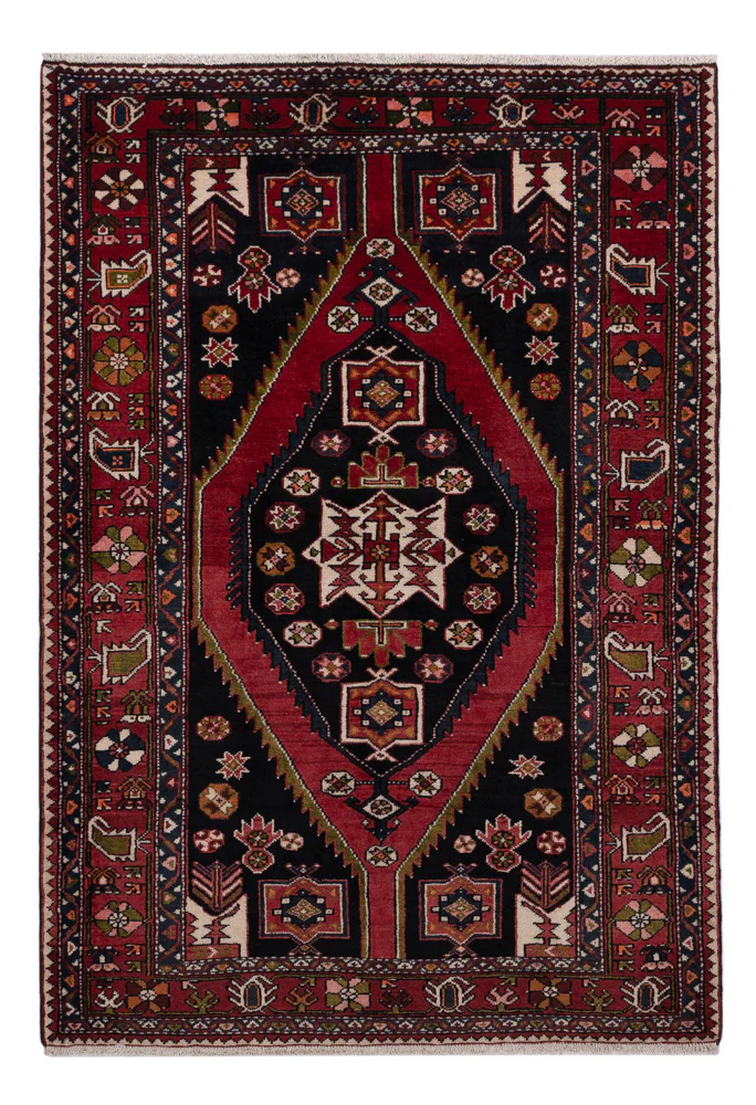 Hamadan Teppich 202x136cm - Perserteppich