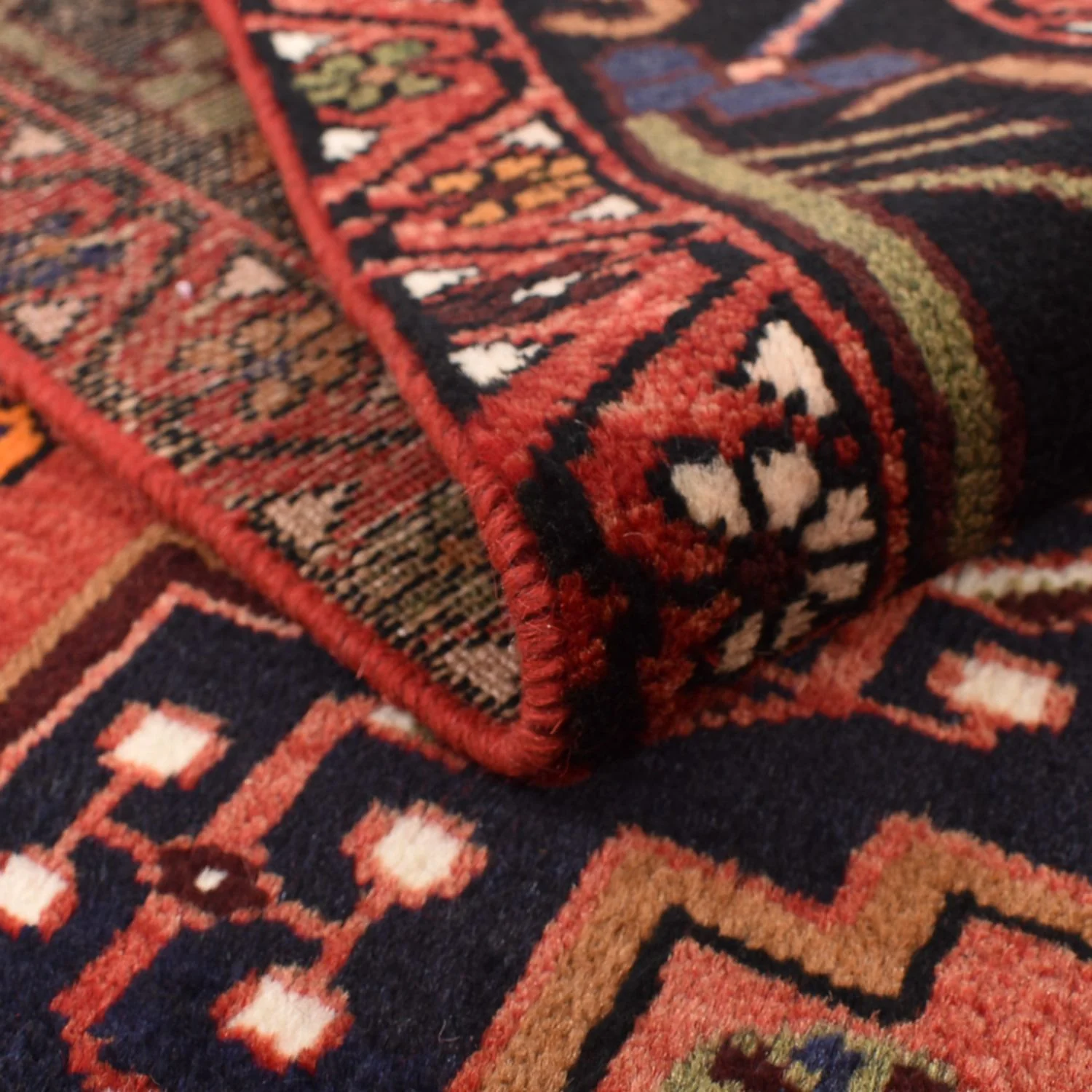 Perserteppich - Nomadic - 202 x 138 cm - rot - Image 4