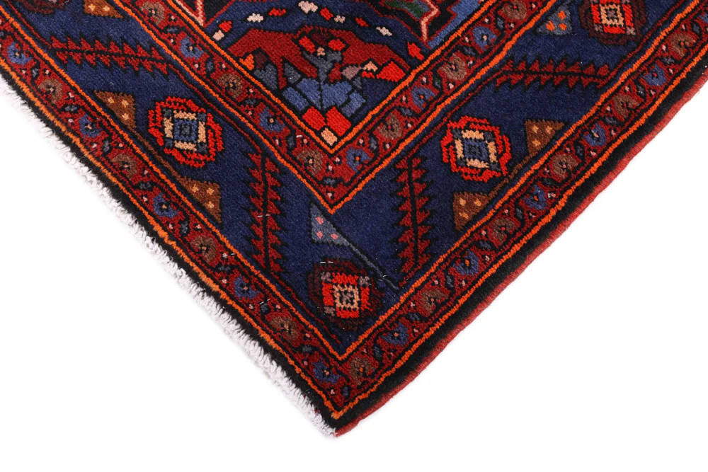 Perserteppich - Nomadic - 205 x 140 cm - dunkelrot - Image 5