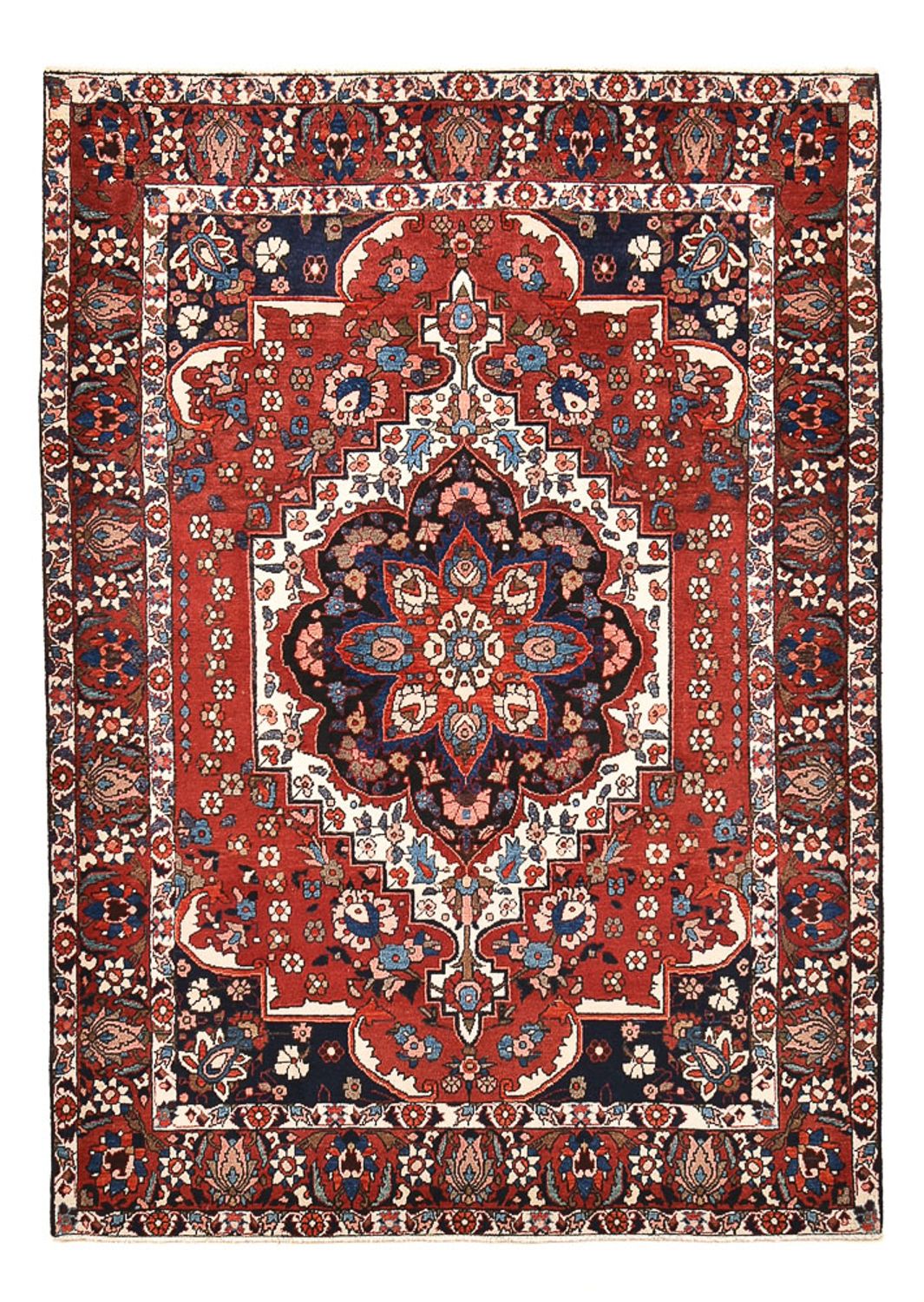 Perserteppich - Nomadic - 205 x 142 cm - rot