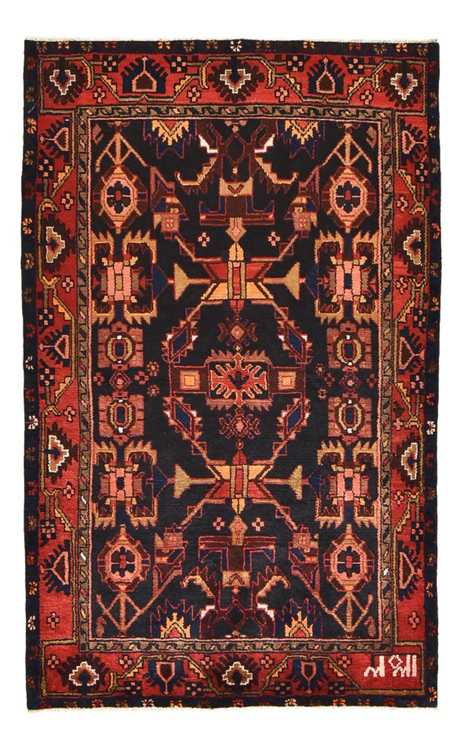 Hamadan Teppich 207x130cm - Perserteppich