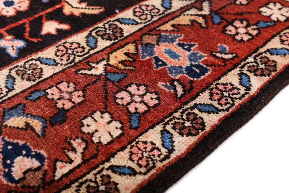 Perserteppich - Nomadic - 210 x 135 cm - dunkelrot - Image 6