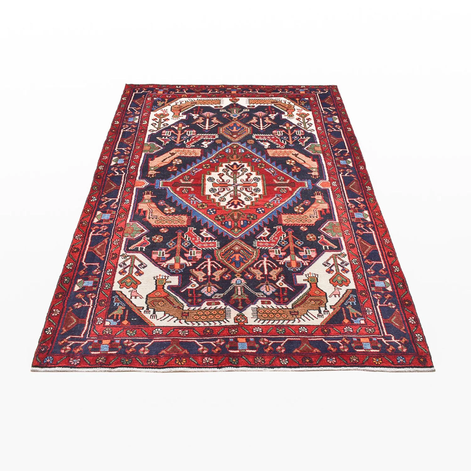 Perserteppich - Nomadic - 210 x 143 cm - mehrfarbig - Image 5