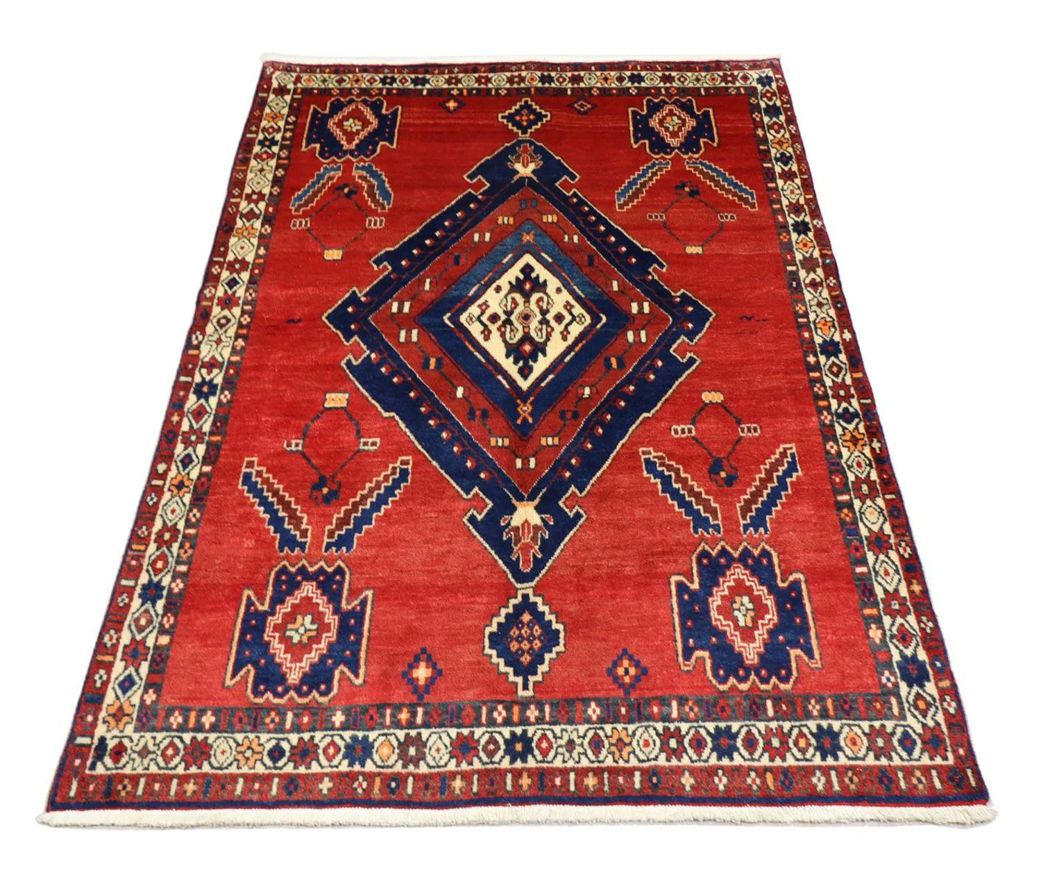 Perserteppich - Nomadic 212 x 154 cm - rot - Image 4