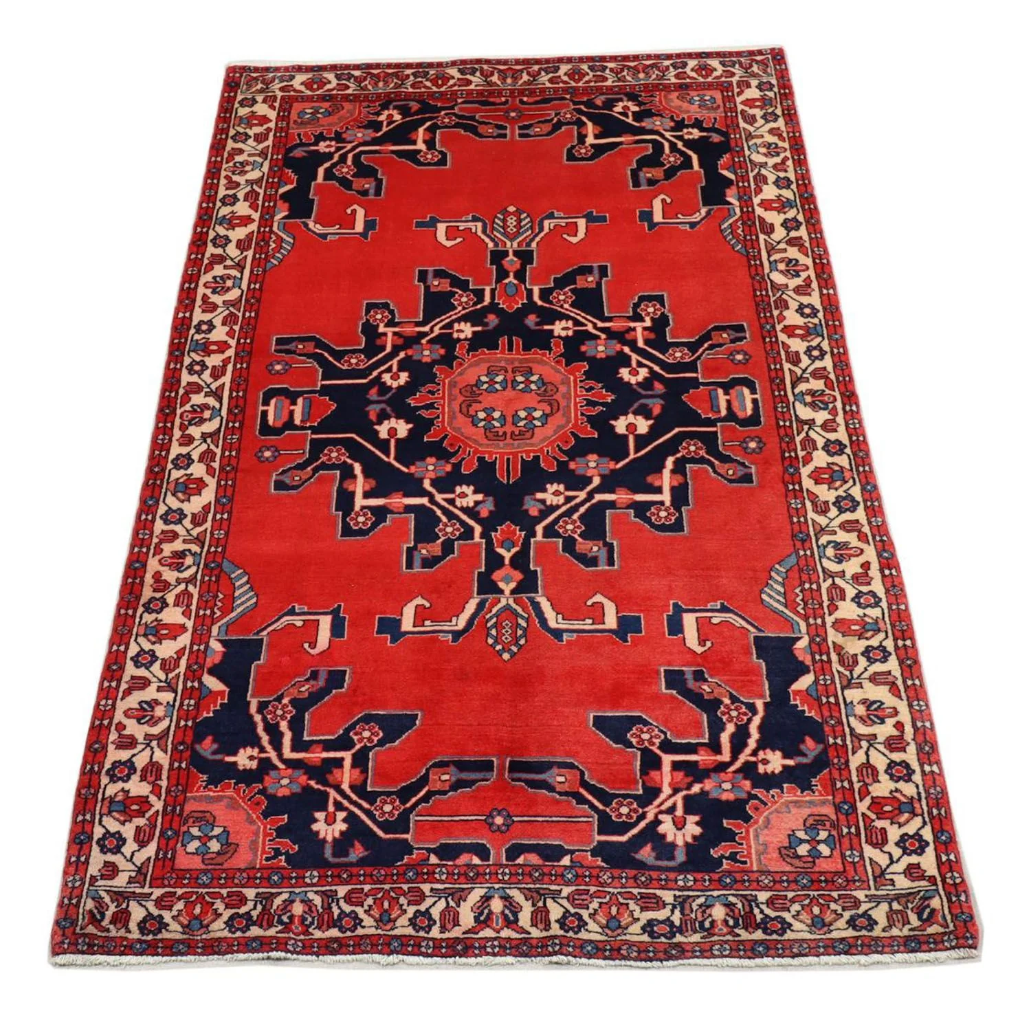Perserteppich - Nomadic 215 x 125 cm - rot - Image 4