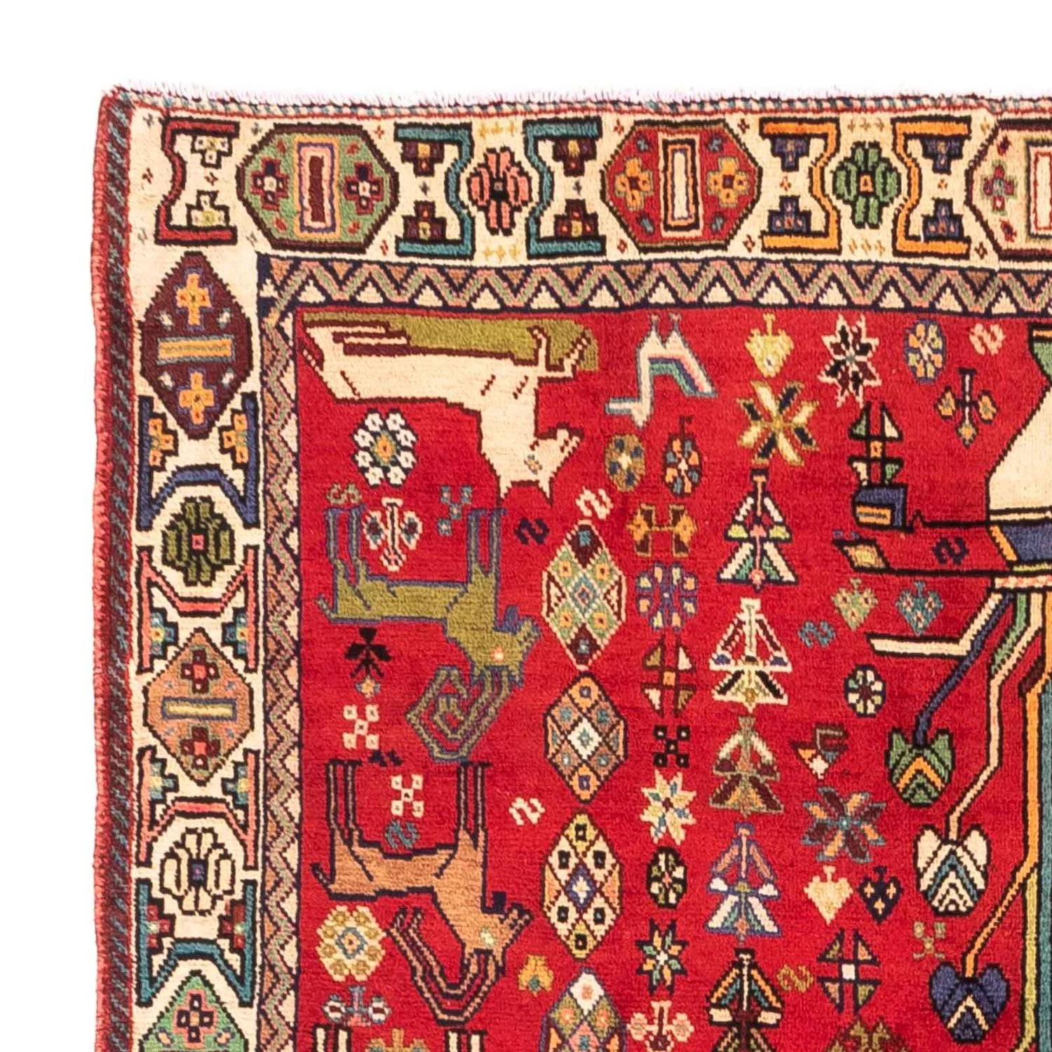 Perserteppich - Nomadic 220 x 143 cm - rot - Image 3