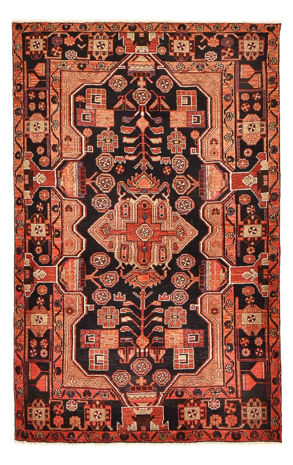 Nahavand Teppich 222x140cm - Perserteppich