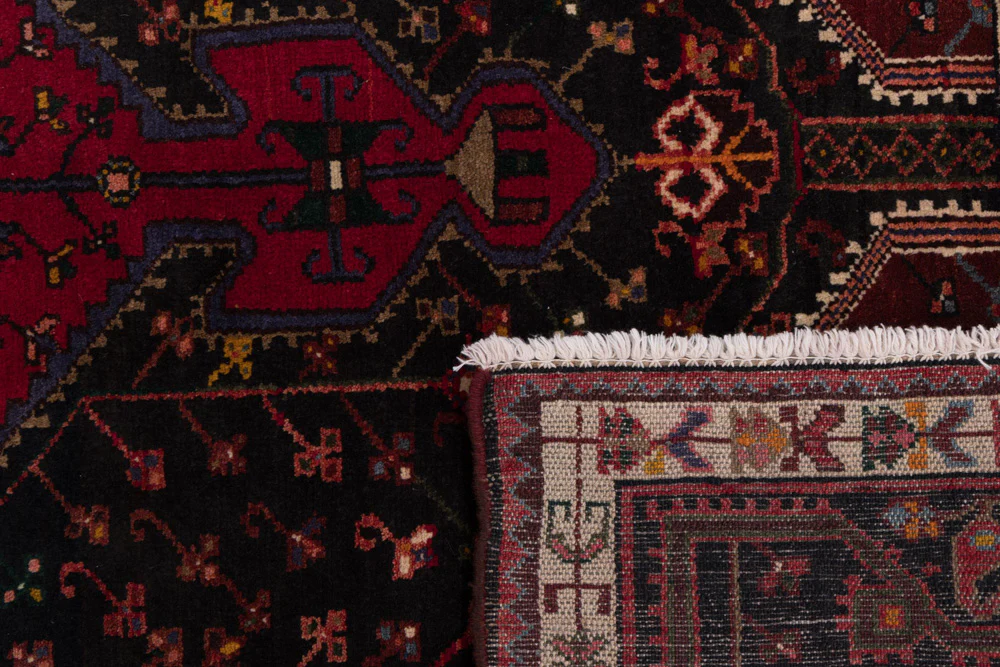 Perserteppich - Nomadic - 225 x 145 cm - dunkelrot - Image 6