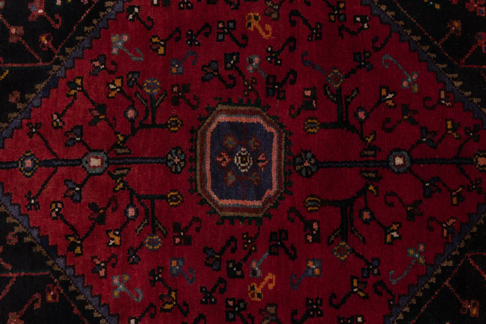 Perserteppich - Nomadic - 225 x 145 cm - dunkelrot - Image 7