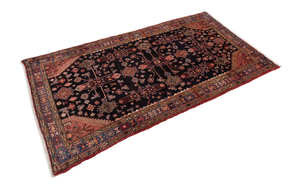 Perserteppich - Nomadic - 240 x 130 cm - dunkelblau - Image 3