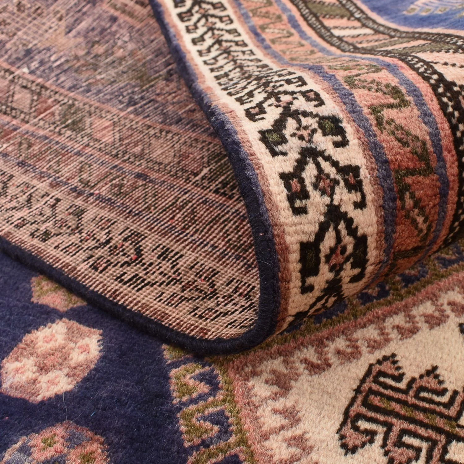 Perserteppich - Nomadic - 241 x 161 cm - rosa - Image 4