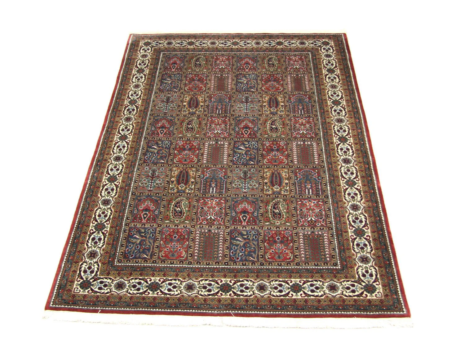 Perserteppich - Nomadic 241 x 168 cm - blau
