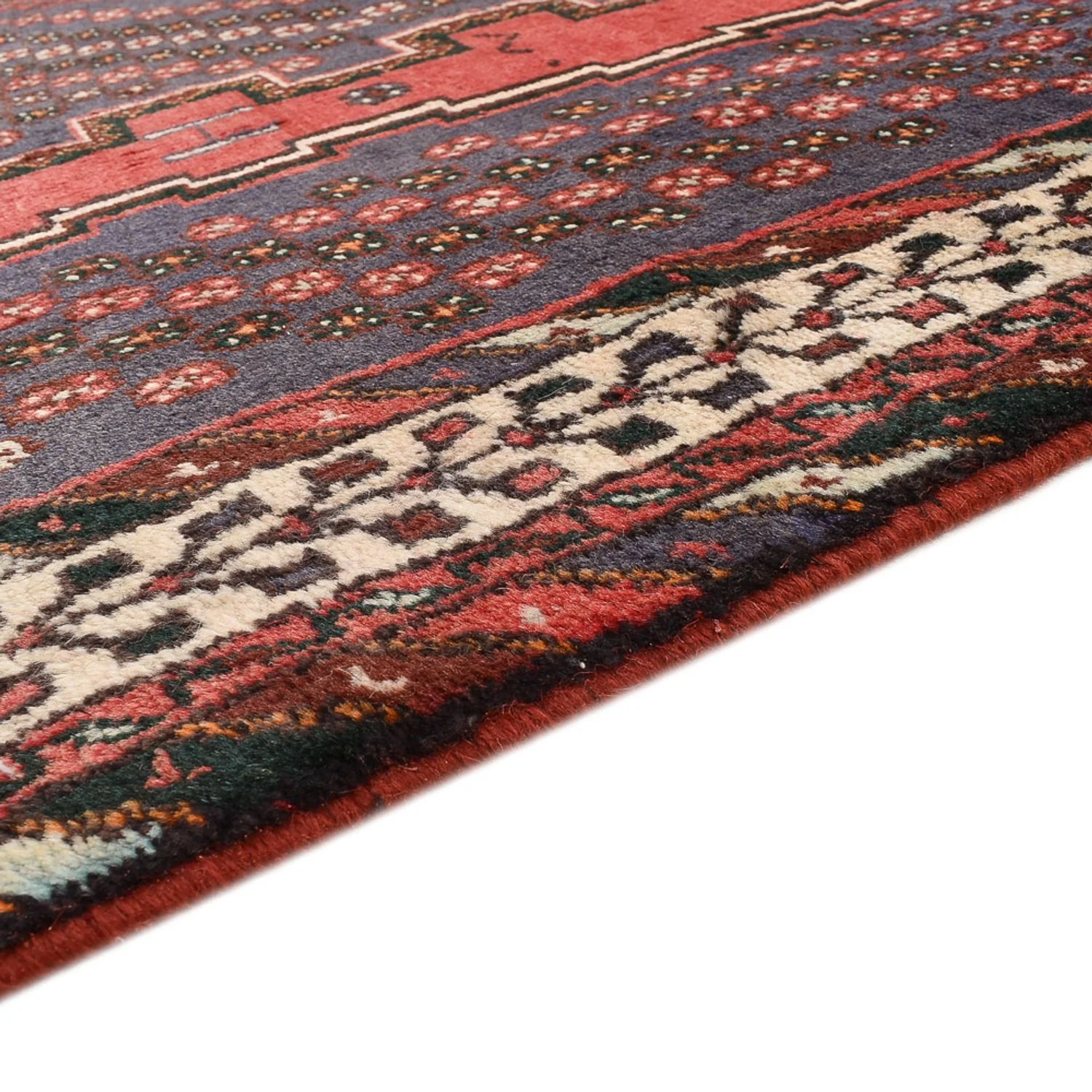 Perserteppich - Nomadic - 241 x 180 cm - rost - Image 3