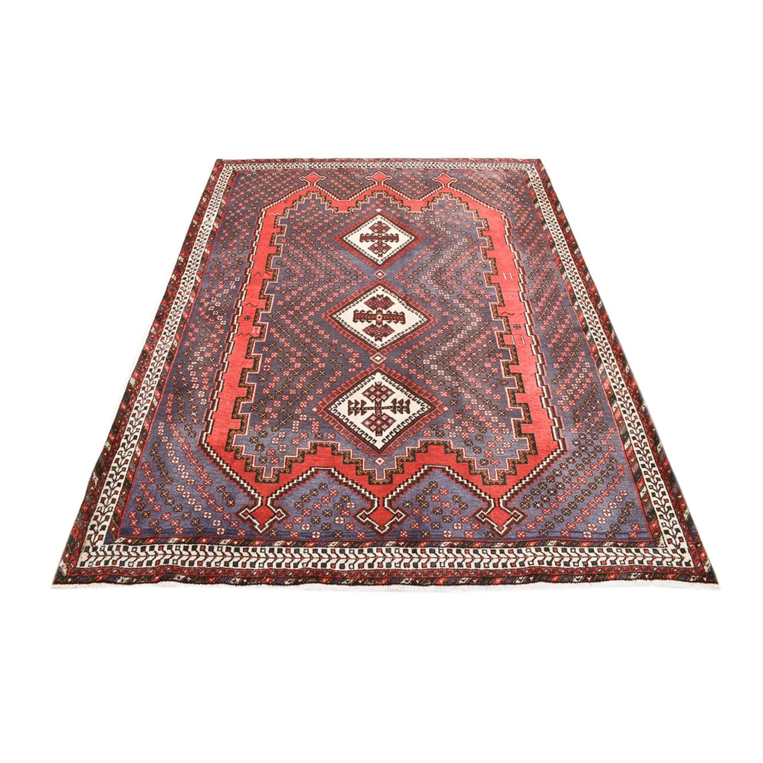 Perserteppich - Nomadic - 241 x 180 cm - rost - Image 5