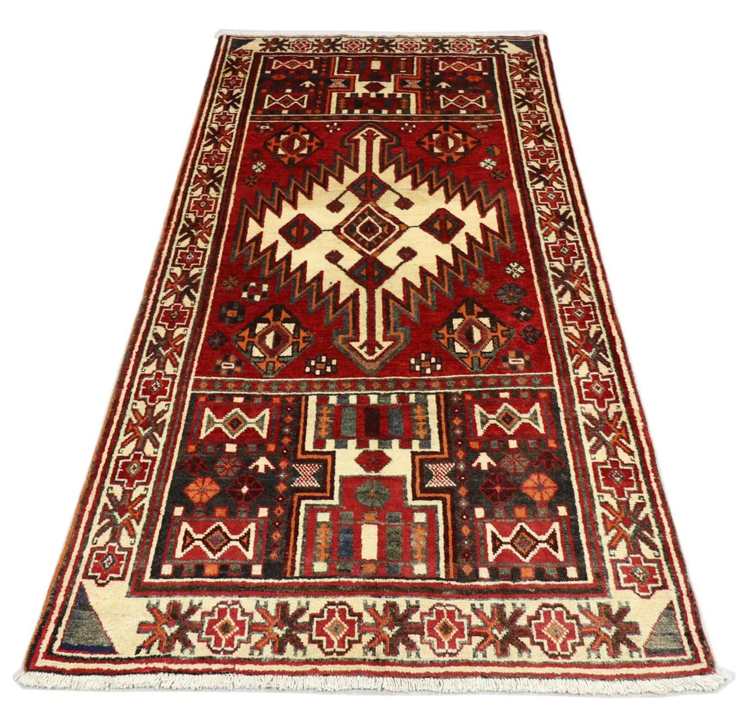Perserteppich - Nomadic 245 x 135 cm - rot - Image 4