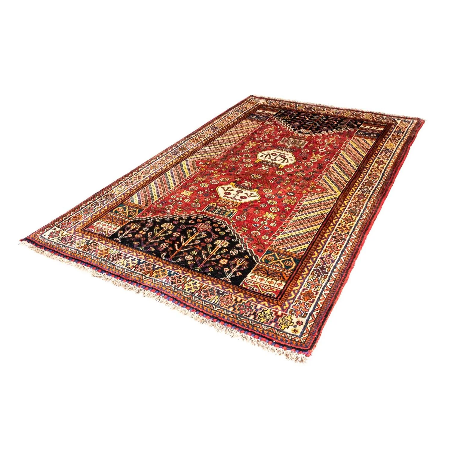 Perserteppich - Nomadic 250 x 153 cm - dunkelrot - Image 5