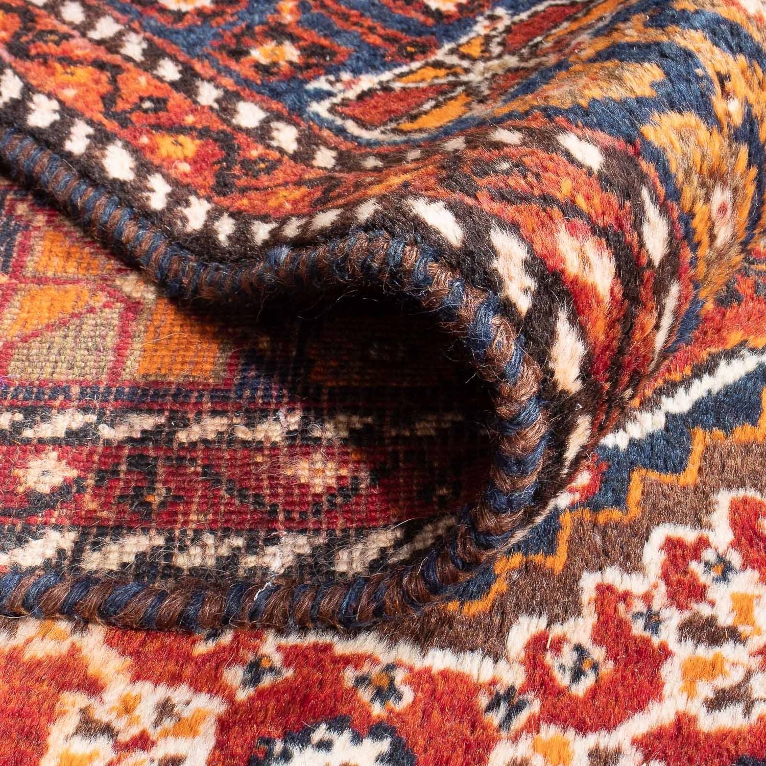 Perserteppich - Nomadic - 255 x 160 cm - orange - Image 4