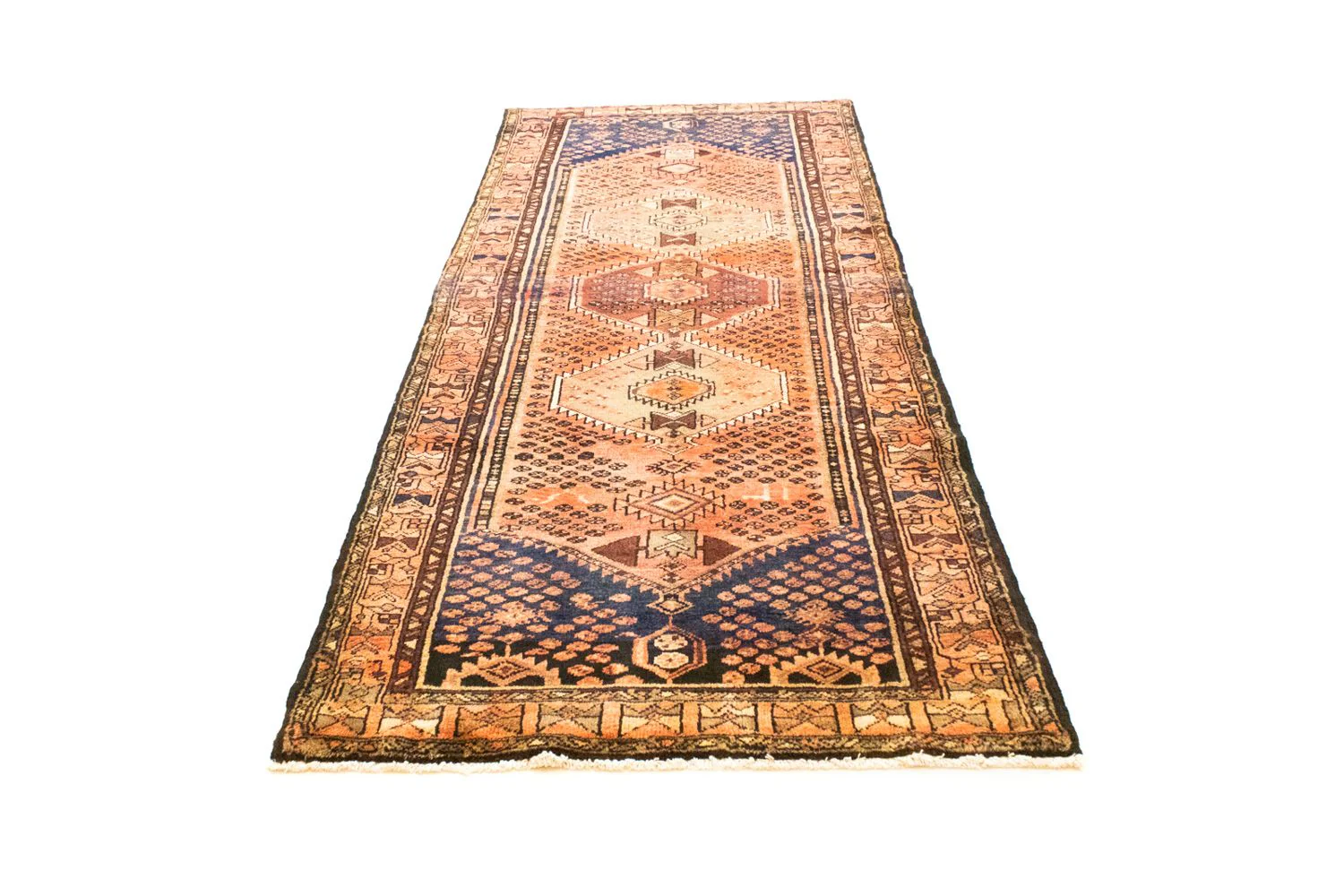 Perserteppich - Nomadic 280 x 107 cm - blau - Image 5