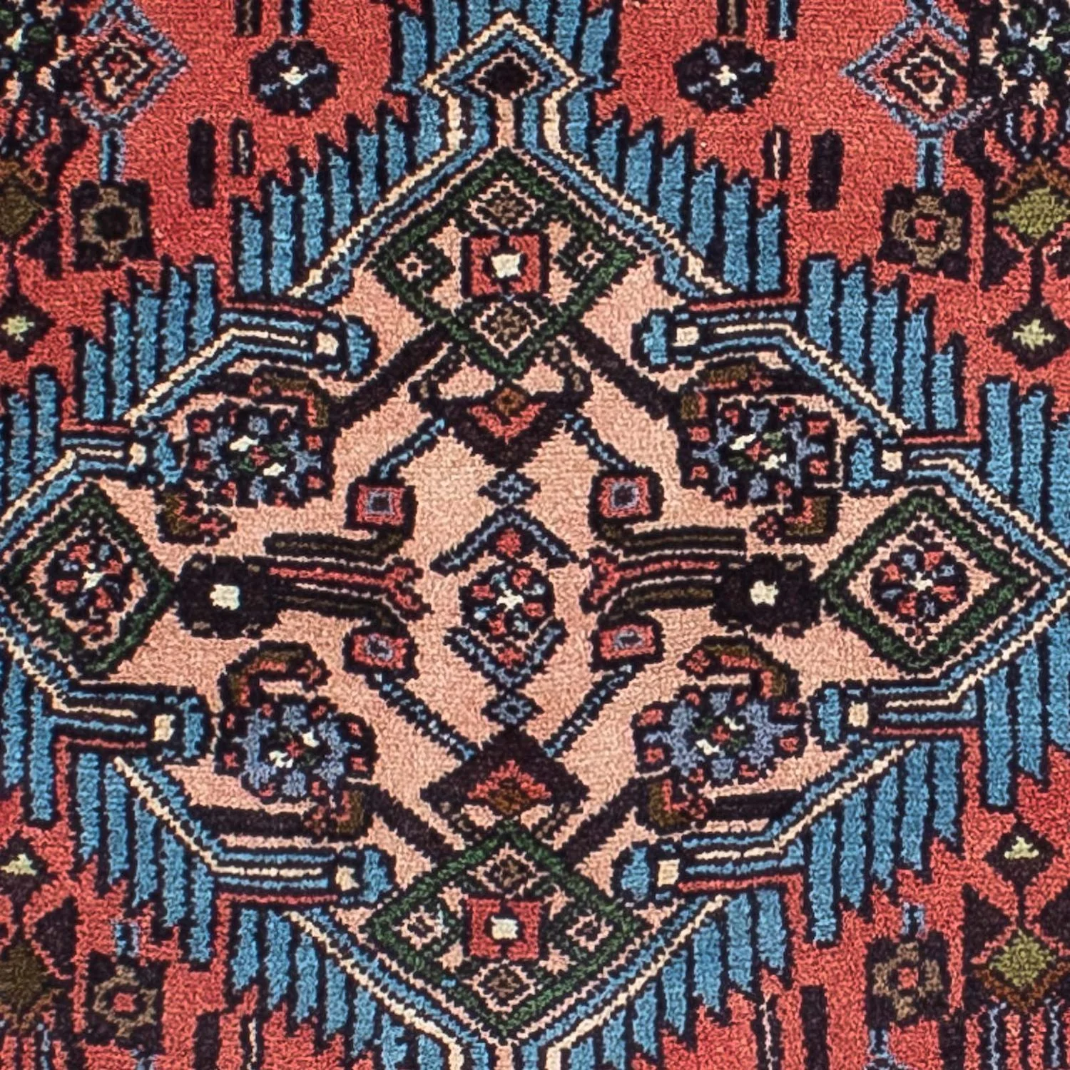 Perserteppich - Nomadic 280 x 80 cm - hellrot - Image 2