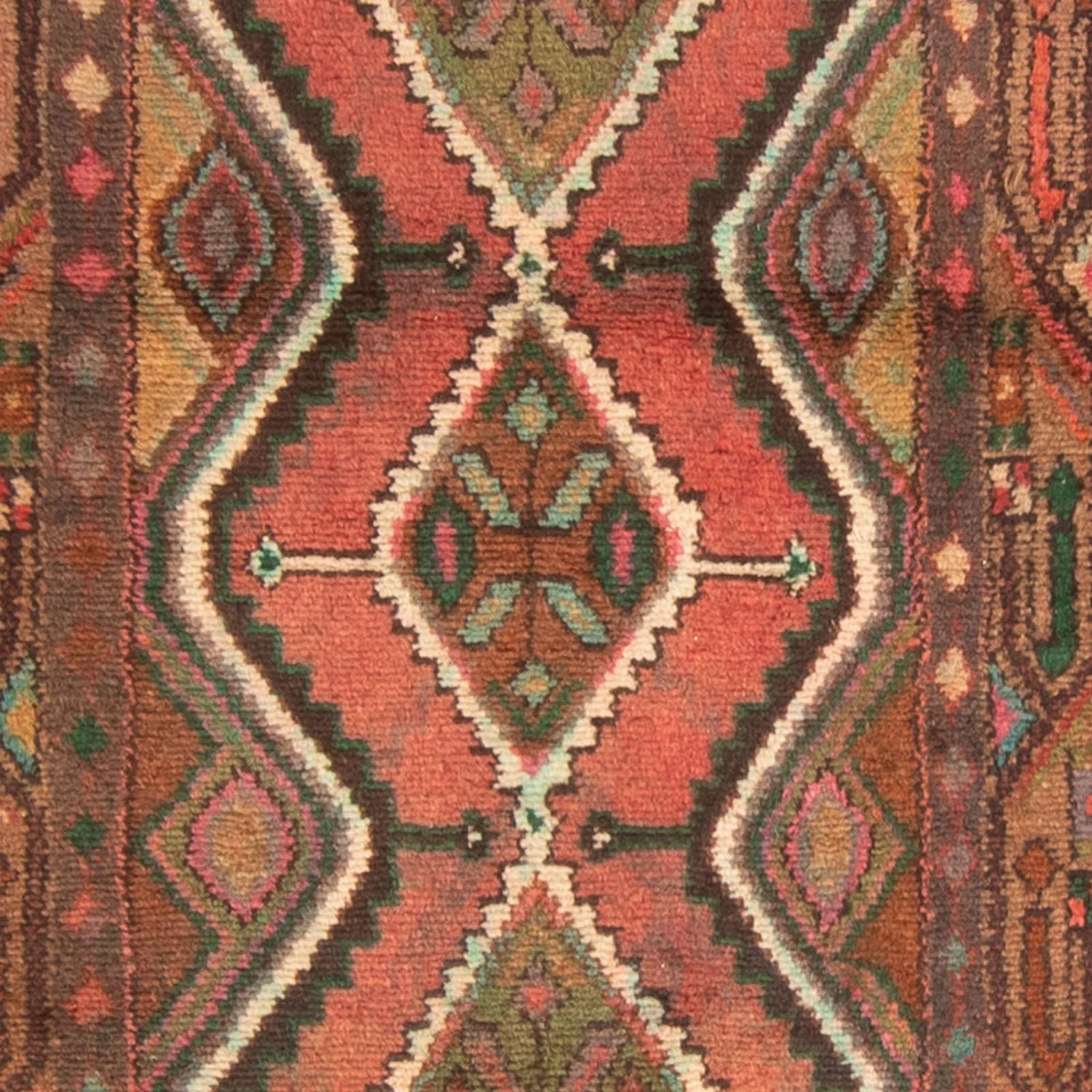 Perserteppich - Nomadic 290 x 86 cm - hellrot - Image 2