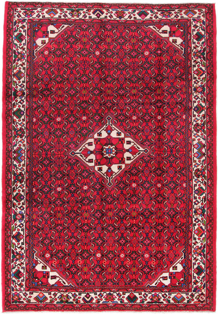 Perserteppich - Nomadic - 295 x 200 cm - dunkelrot