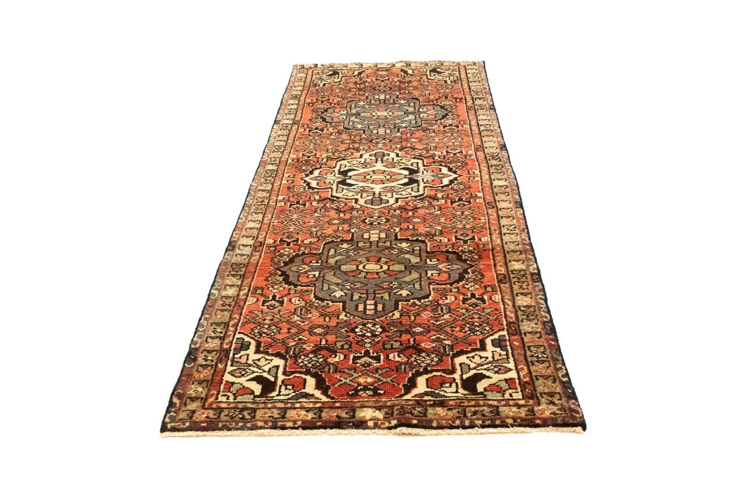 Perserteppich - Nomadic 295 x 96 cm - braun - Image 5