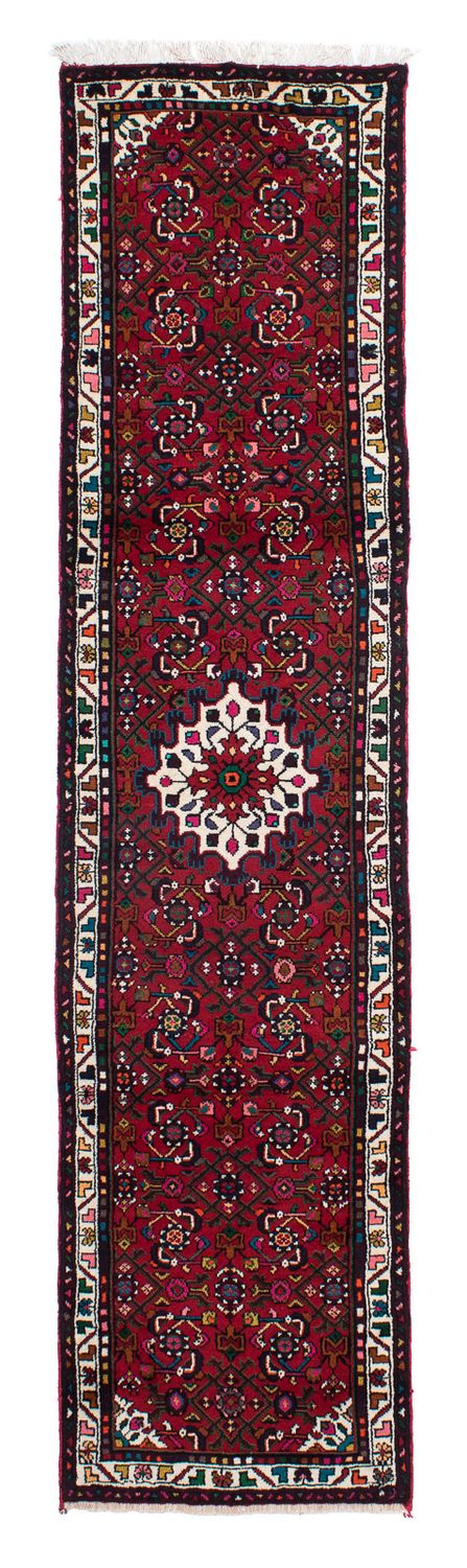 Perserteppich - Nomadic 298 x 72 cm - dunkelrot