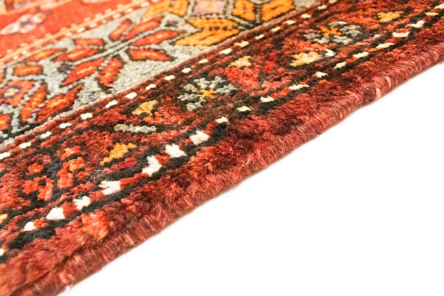Perserteppich - Nomadic 300 x 113 cm - orange - Image 3