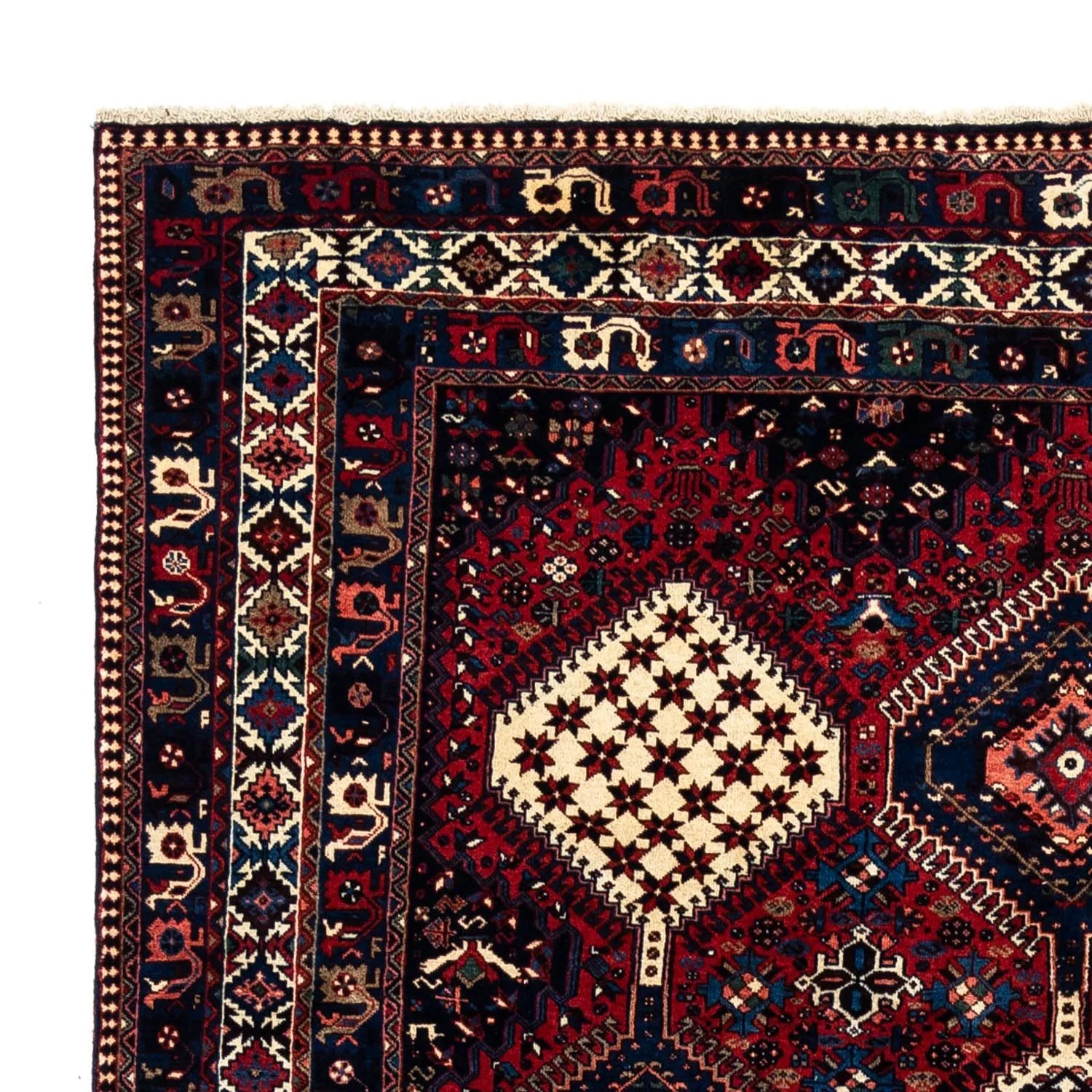 Perserteppich - Nomadic 300 x 202 cm - dunkelrot - Image 3