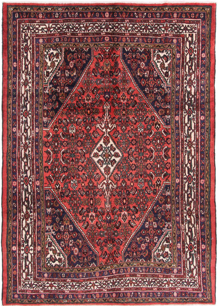 Perserteppich - Nomadic - 305 x 210 cm - dunkelrot