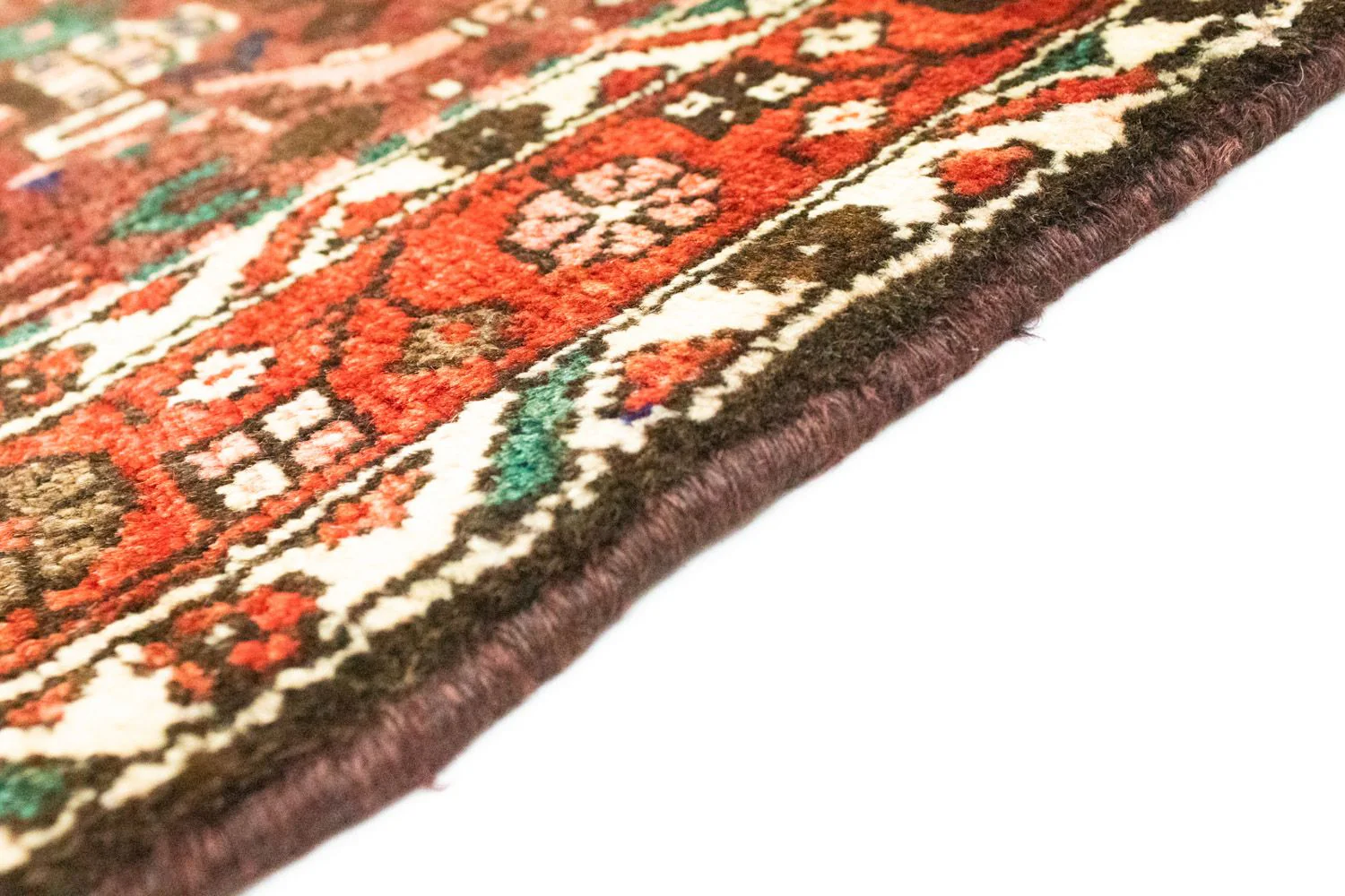 Perserteppich - Nomadic 306 x 111 cm - braun - Image 3