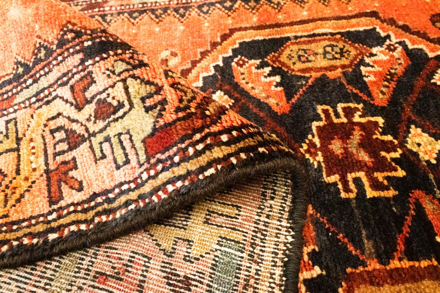 Perserteppich - Nomadic 307 x 100 cm - blau - Image 4