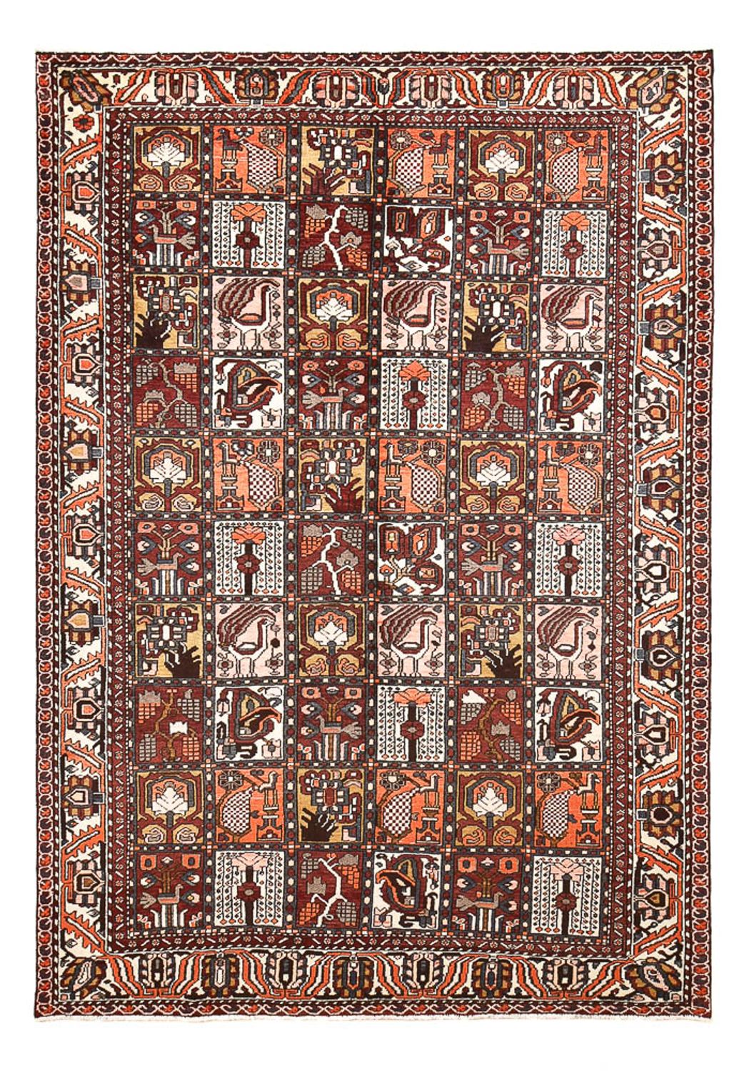 Perserteppich - Nomadic - 307 x 210 cm - mehrfarbig