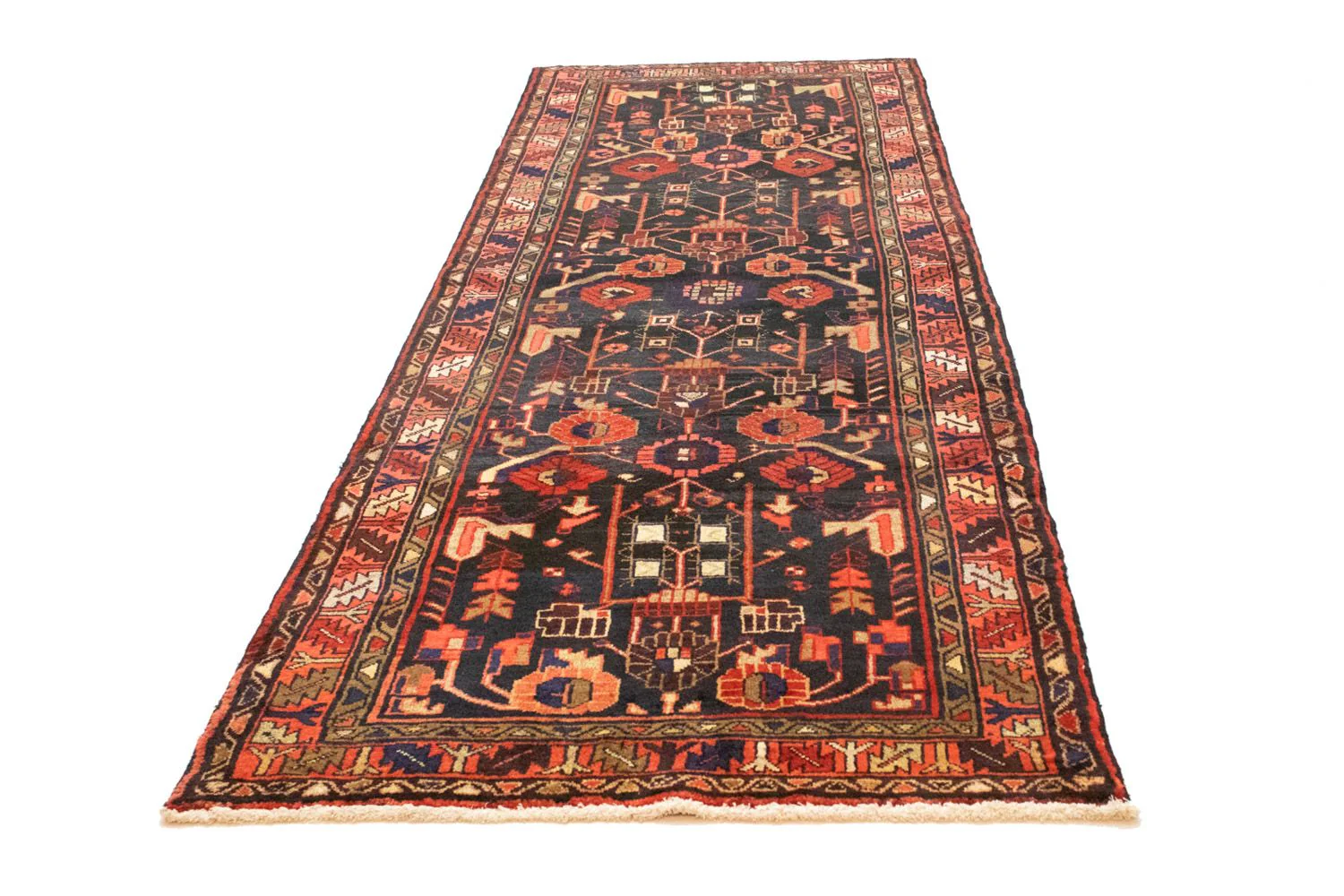 Perserteppich - Nomadic 310 x 110 cm - blau - Image 5