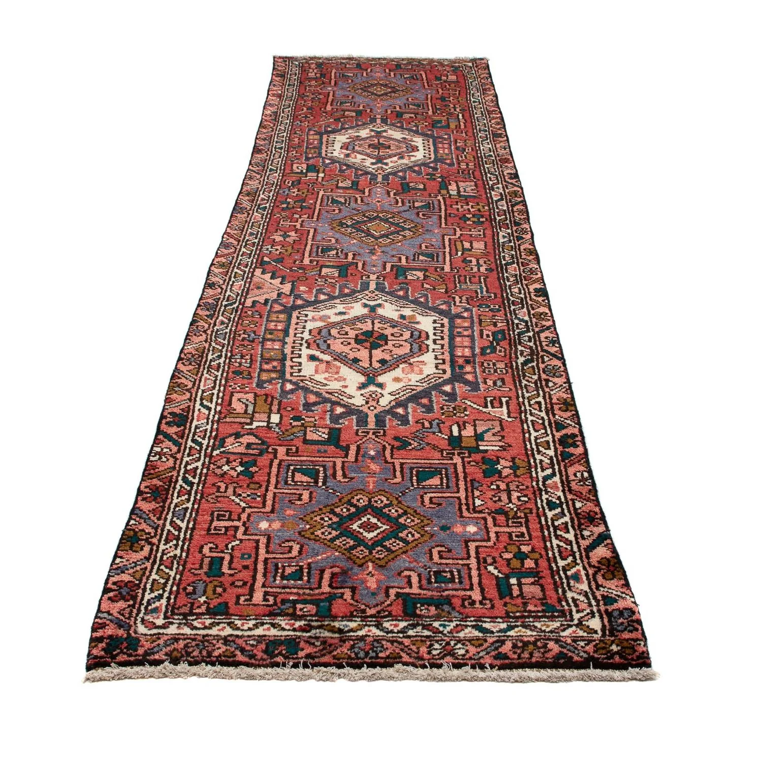 Perserteppich - Nomadic 323 x 82 cm - rot - Image 5