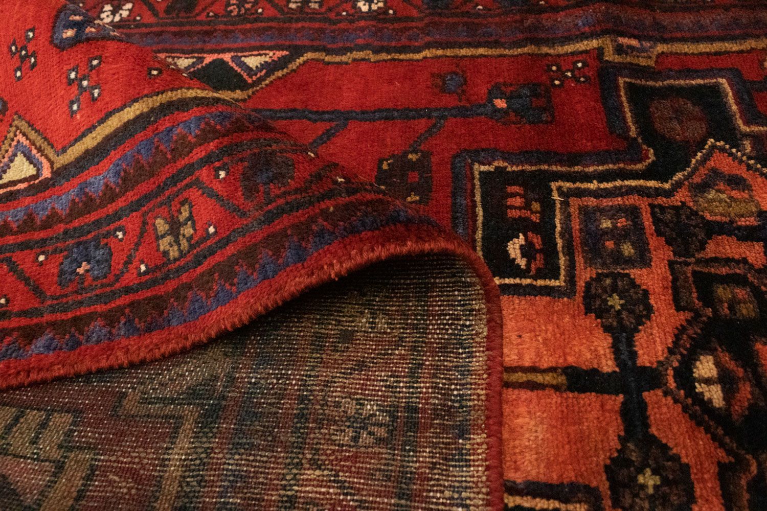 Perserteppich - Nomadic 326 x 105 cm - rot - Image 4