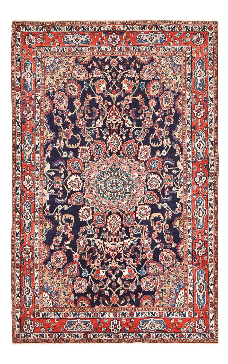 Perserteppich - Nomadic - 330 x 205 cm - dunkelblau