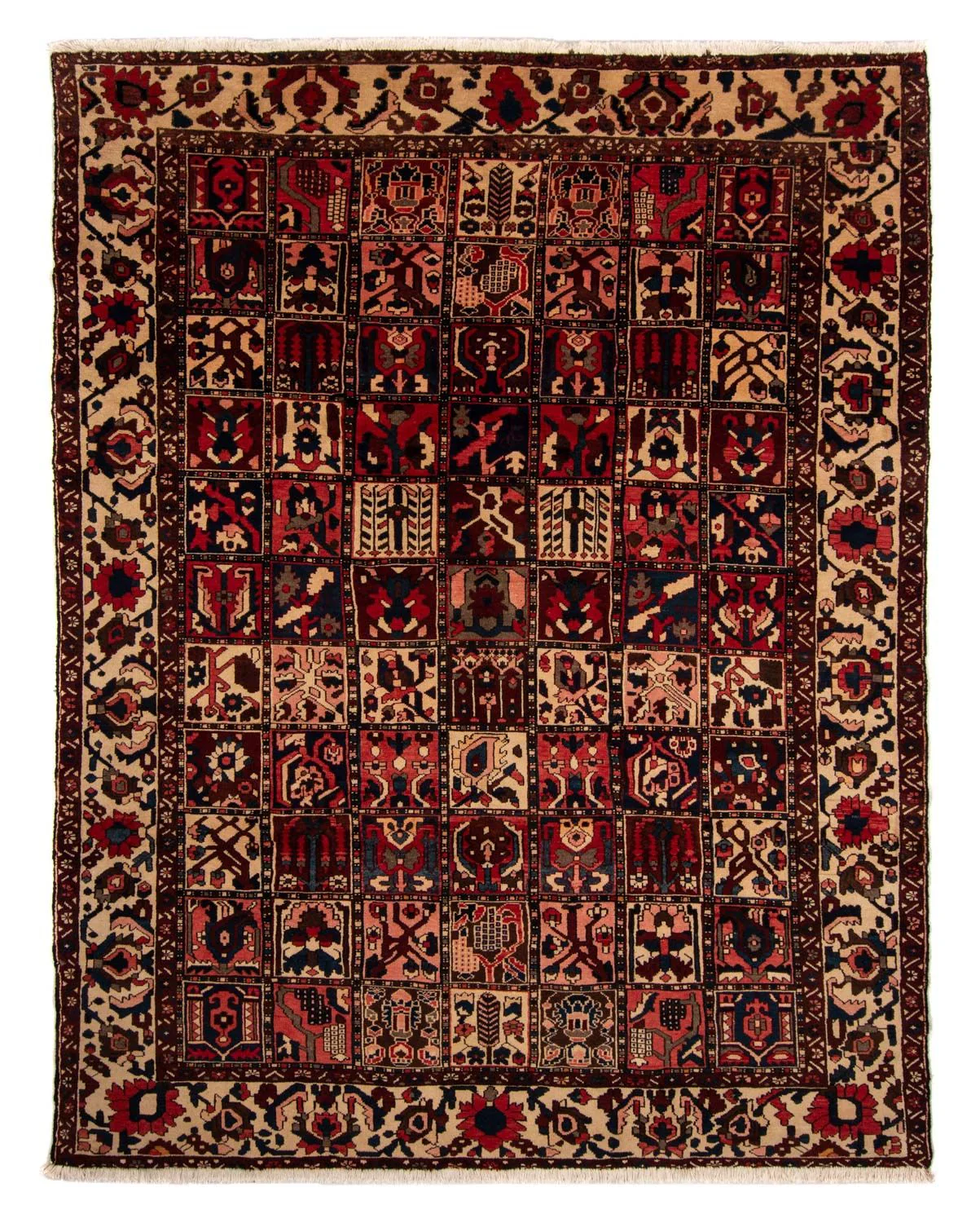 Perserteppich - Nomadic 337 x 258 cm - dunkelrot